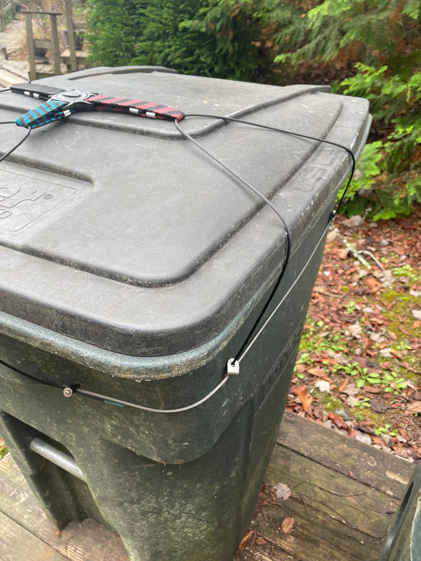 BearLox™ Trash Can Locking System – Bear-Resistant Protection for 96-Gallon Curbside Bins