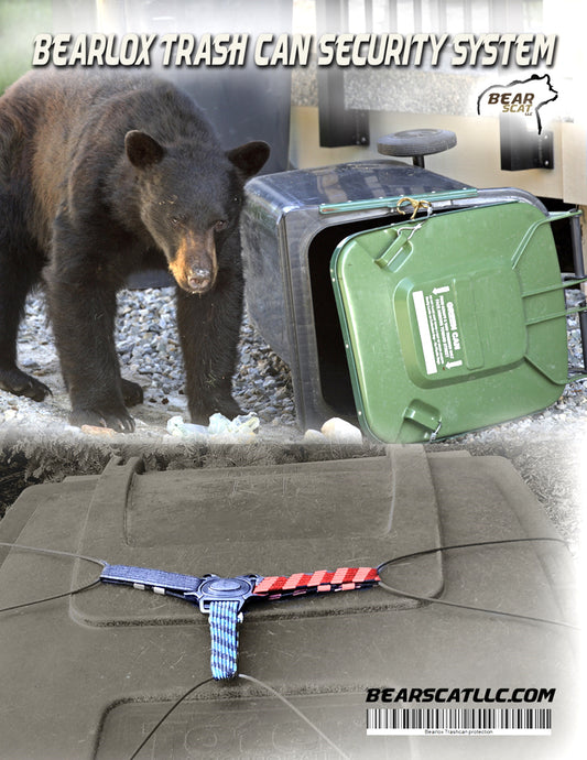 BearLox™ Trash Can Locking System – Bear-Resistant Protection for 96-Gallon Curbside Bins
